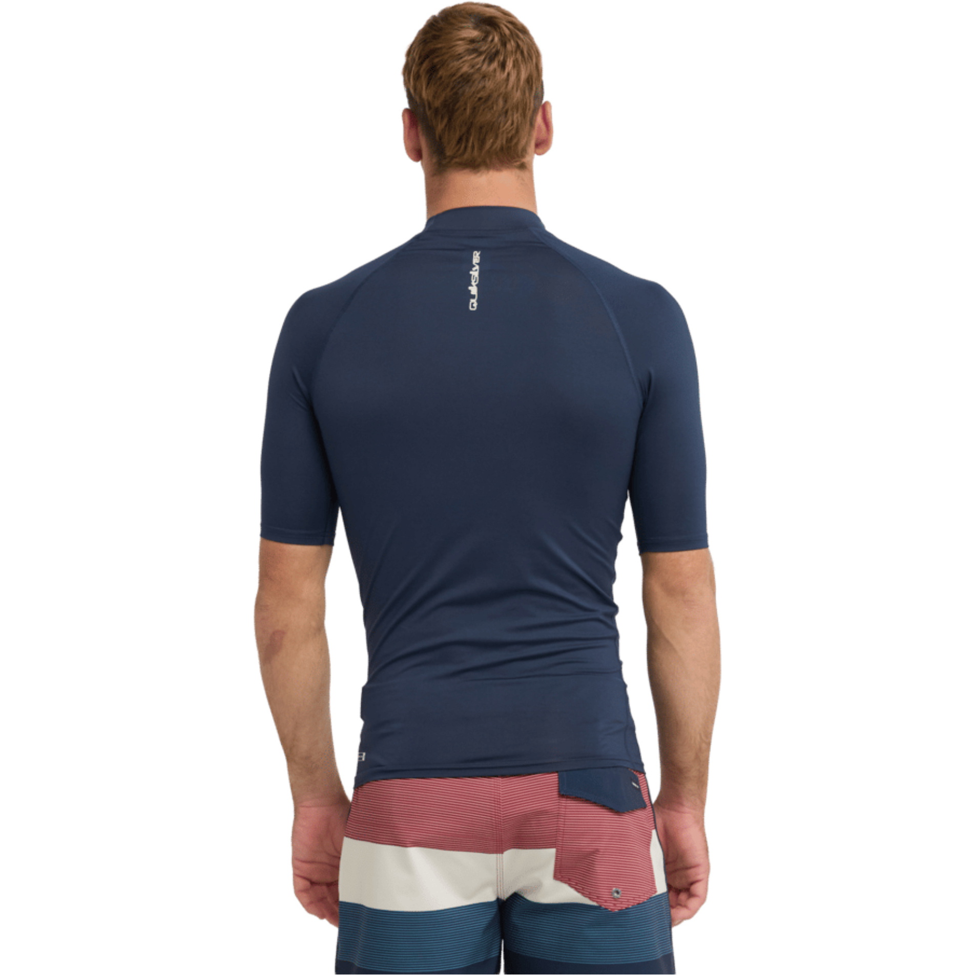2026 Quiksilver Mens Everyday UPF50 Short Sleeve Rash Vest AQYWR03130 - Dark Navy